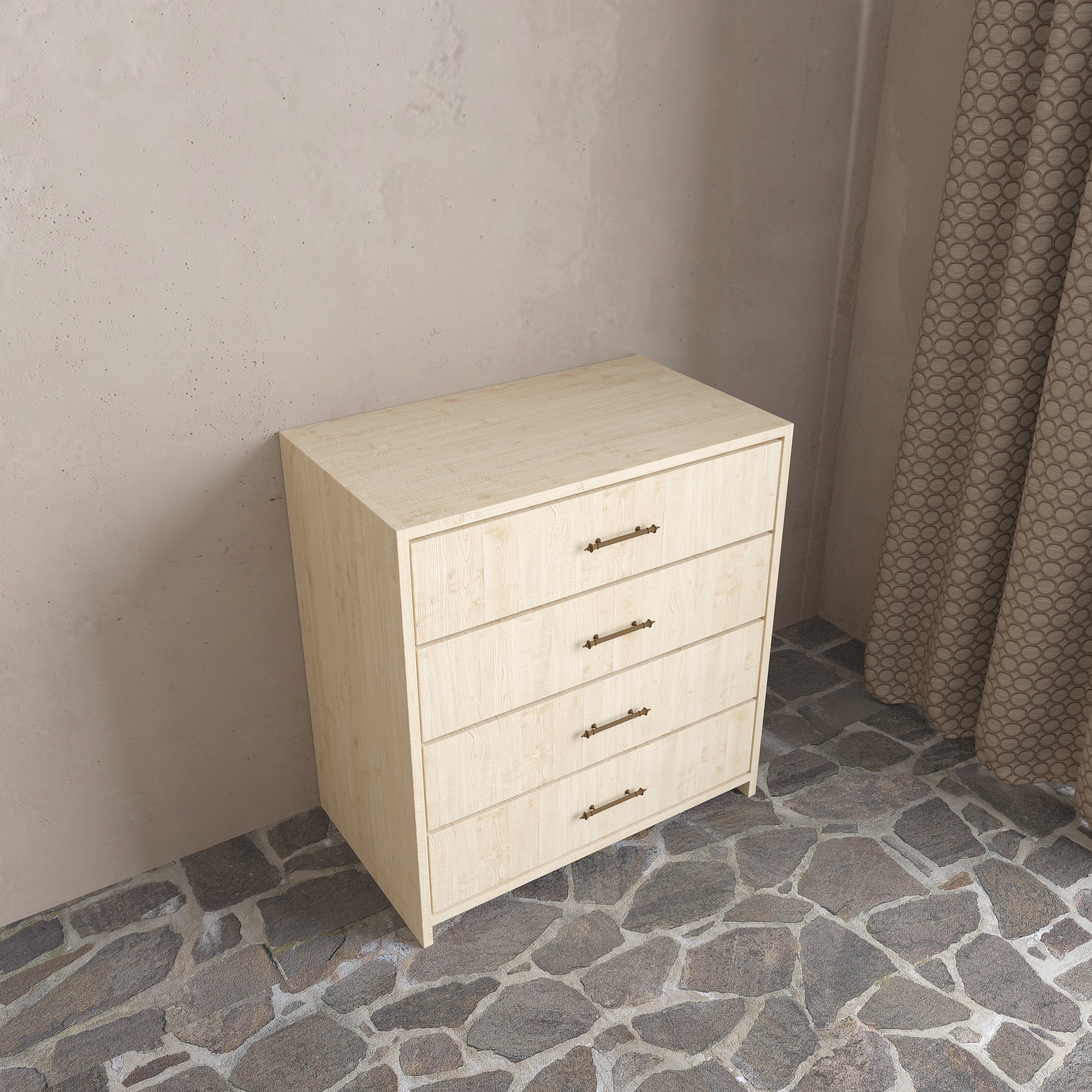 Soft Wood Model 4 Çekmeceli Şifonyer
