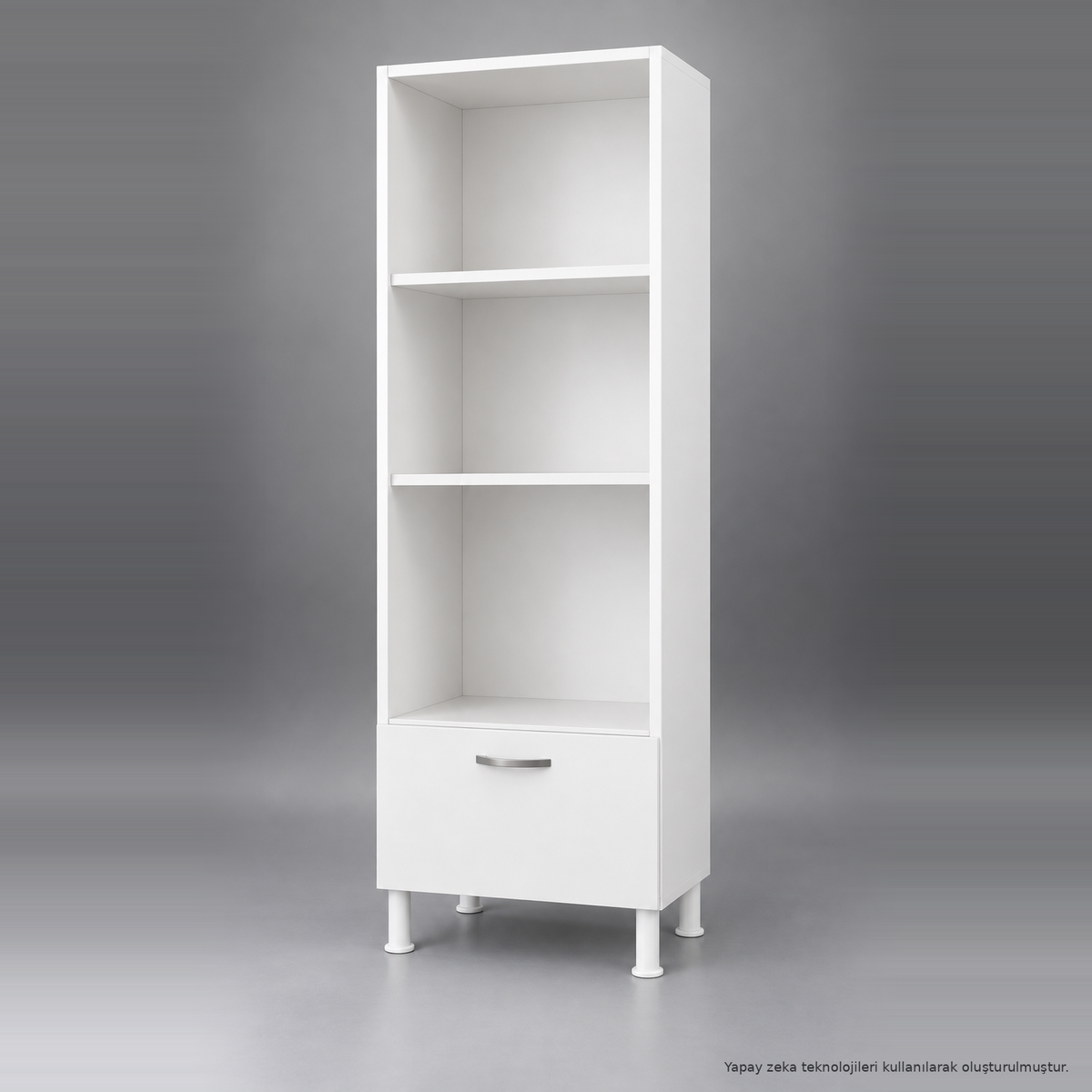 %100 MDF Mutfak Fırın Bölmeli MDF Dolap Ankastre Çok Amaçlı Kapaksız Dolap