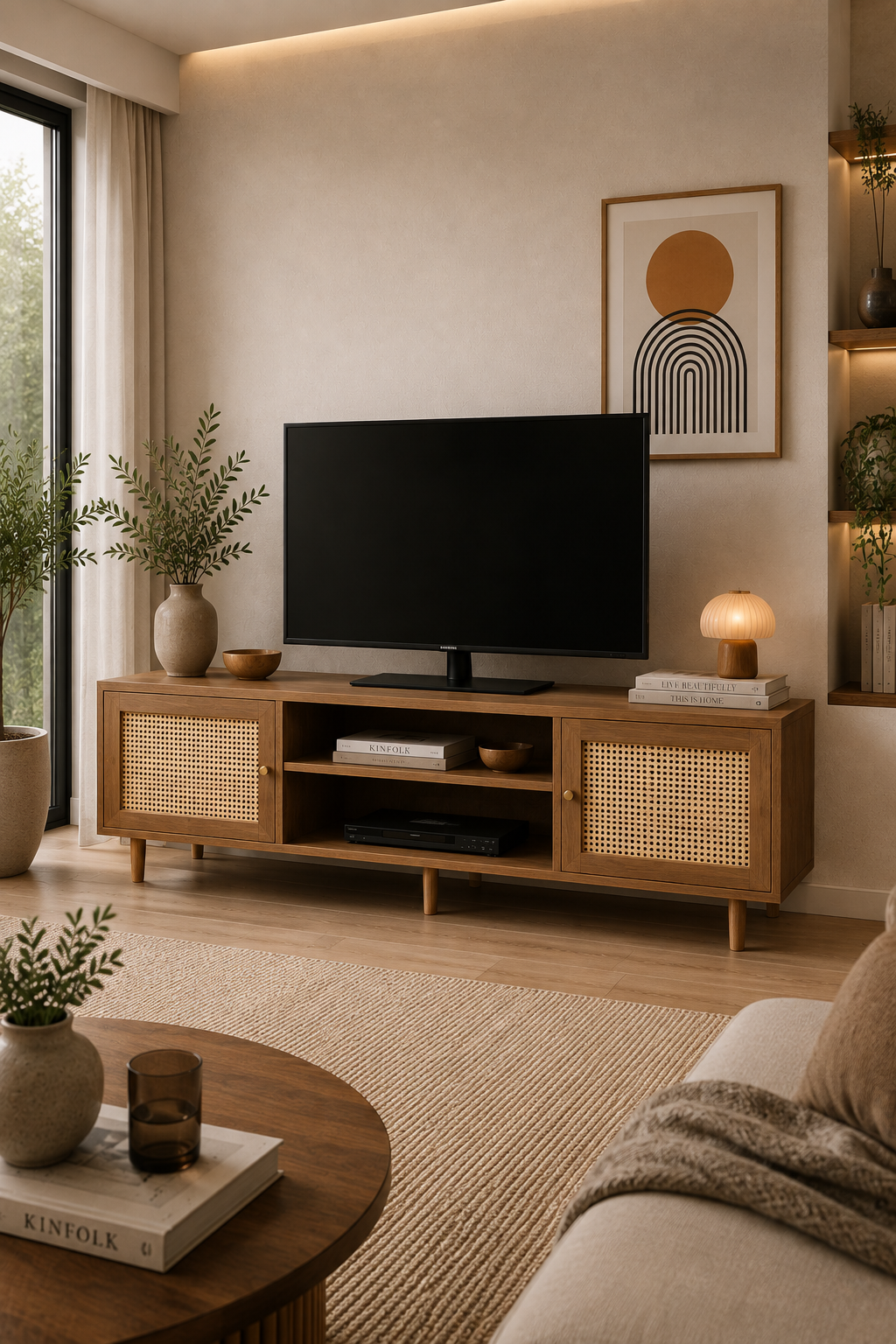 % 100 Mdf Casa Hazeran TV Ünitesi