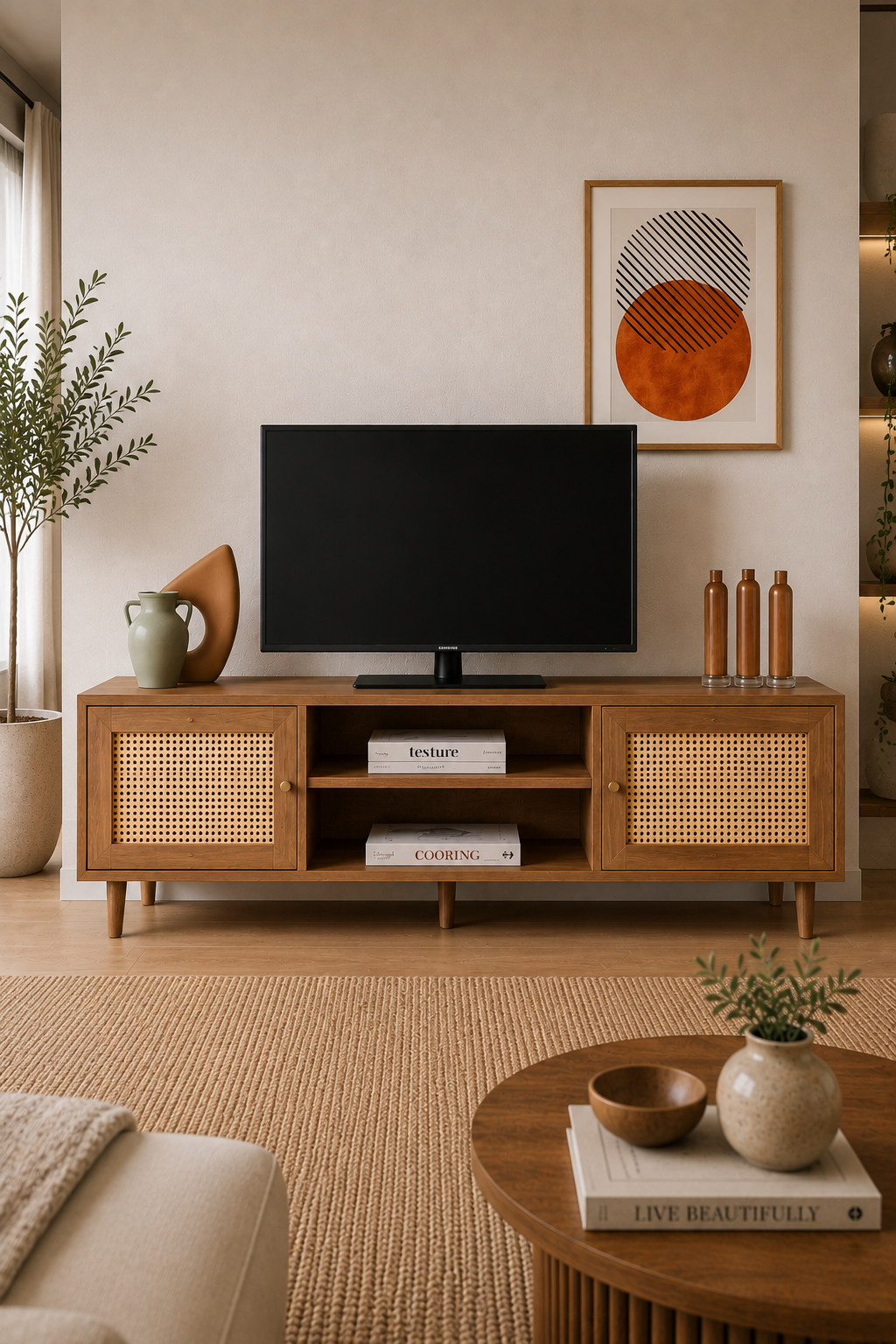 % 100 Mdf Casa Hazeran TV Ünitesi