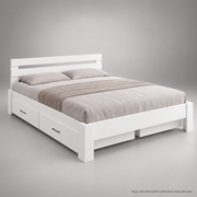 Letto 4 Çekmeceli MDF Karyola