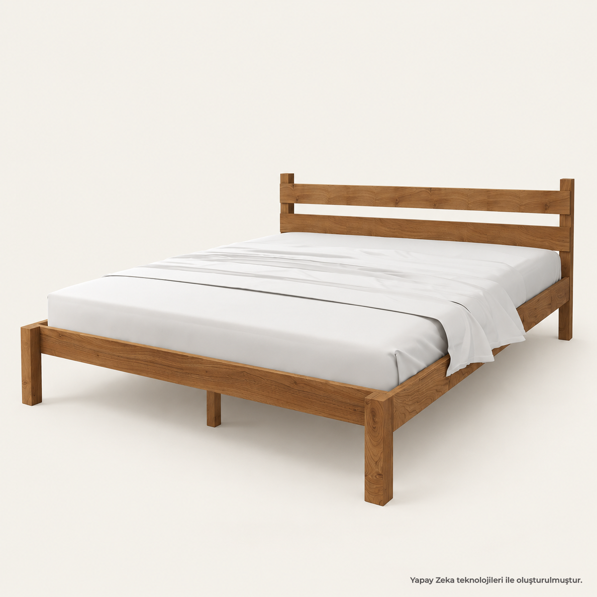 Letto Model Masif Ahşap Karyola