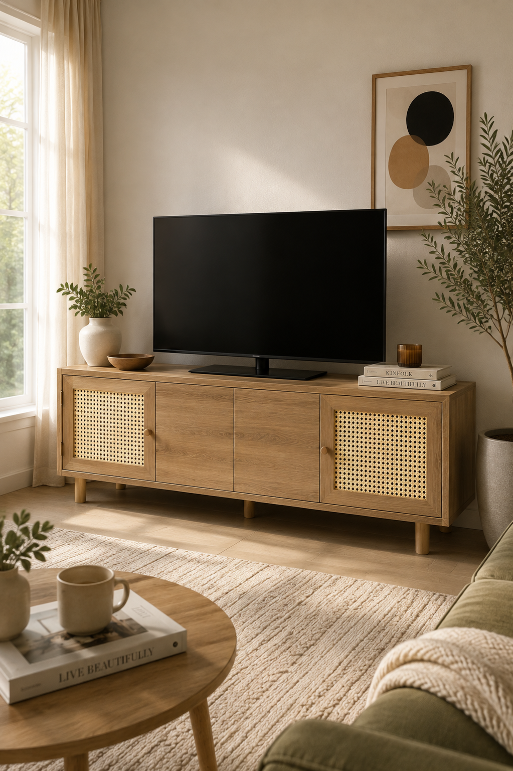 % 100 Mdf Prime Hazeran TV Ünitesi