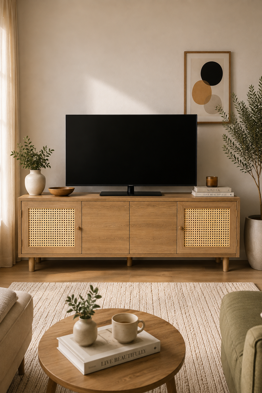 % 100 Mdf Prime Hazeran TV Ünitesi