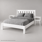 Shark New MDF Karyola ve 2 Komodinli Set