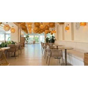 Renazzo Maçka Bahçe Koltuğu ve Bar Sandalyesi - Modern Halat Örgü