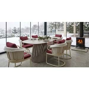 Renazzo Ruhe | Cafe & Restaurant Konfor Odaklı Dış Mekan Sandalyesi