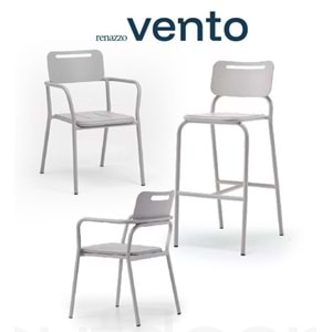 Renazzo Vento | Cafe & Restaurant Dış Mekan Sandalye ve Bar Sandalyesi