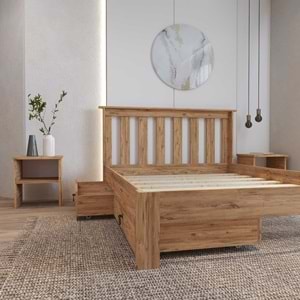 Atlantik 2 Çekmece Shark New Karyola