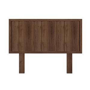 Hüma Model Ceviz Renk Ahşap Tek Başlık ( DİKEY )