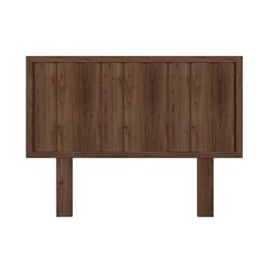 Hüma Model Ceviz Renk Ahşap Tek Başlık ( DİKEY )