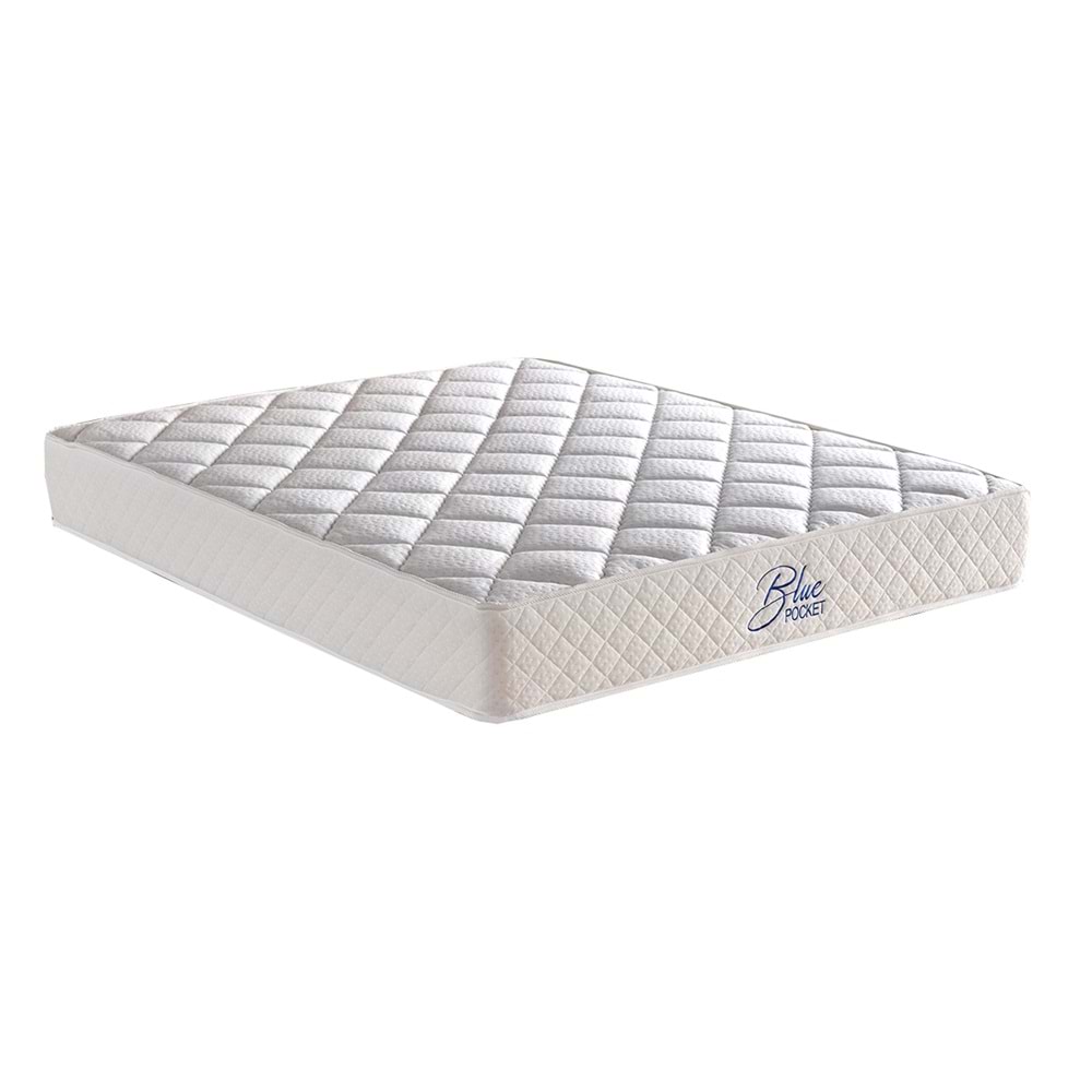 Blue Pocket - Orta Sert Paket Yaylı Yatak - 100X200