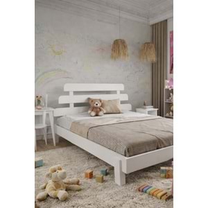Lotus X New Modern Ahşap Karyola