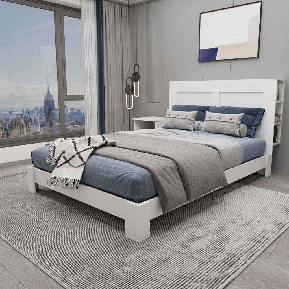 My Chapter MDF Karyola - Çift Kişilik - 180X200