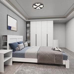 My Chapter MDF Karyola - Çift Kişilik - 180X200