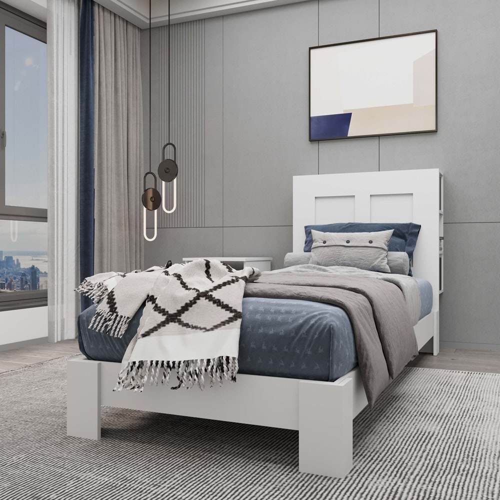 My Chapter MDF Karyola - Tek Kişilik - 90X200