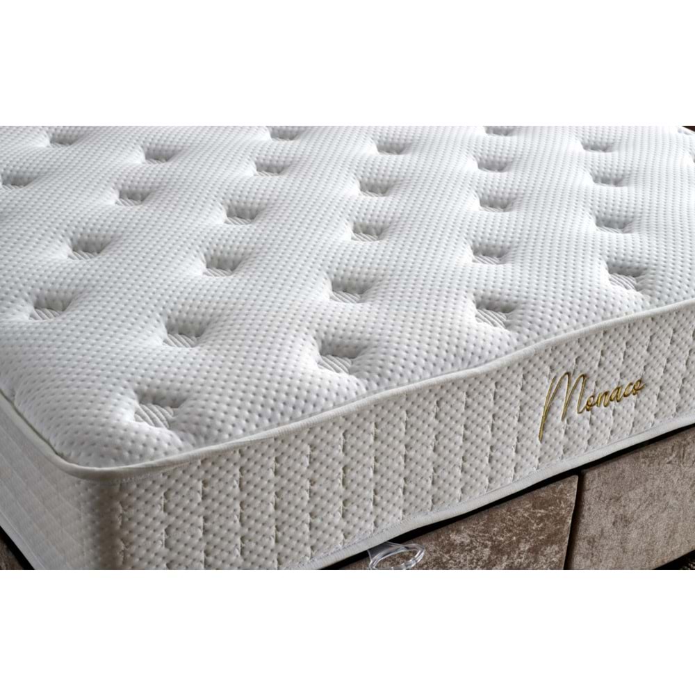 Monaco Paket Yaylı Ortapedik Premium Yatak - Renazzo - 140X190