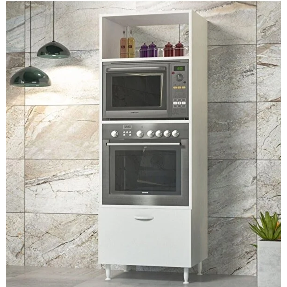 % 100 Mdf Mutfak Fırın Bölmeli Mdf Dolap Ankastre Çok Amaçlı Dolap