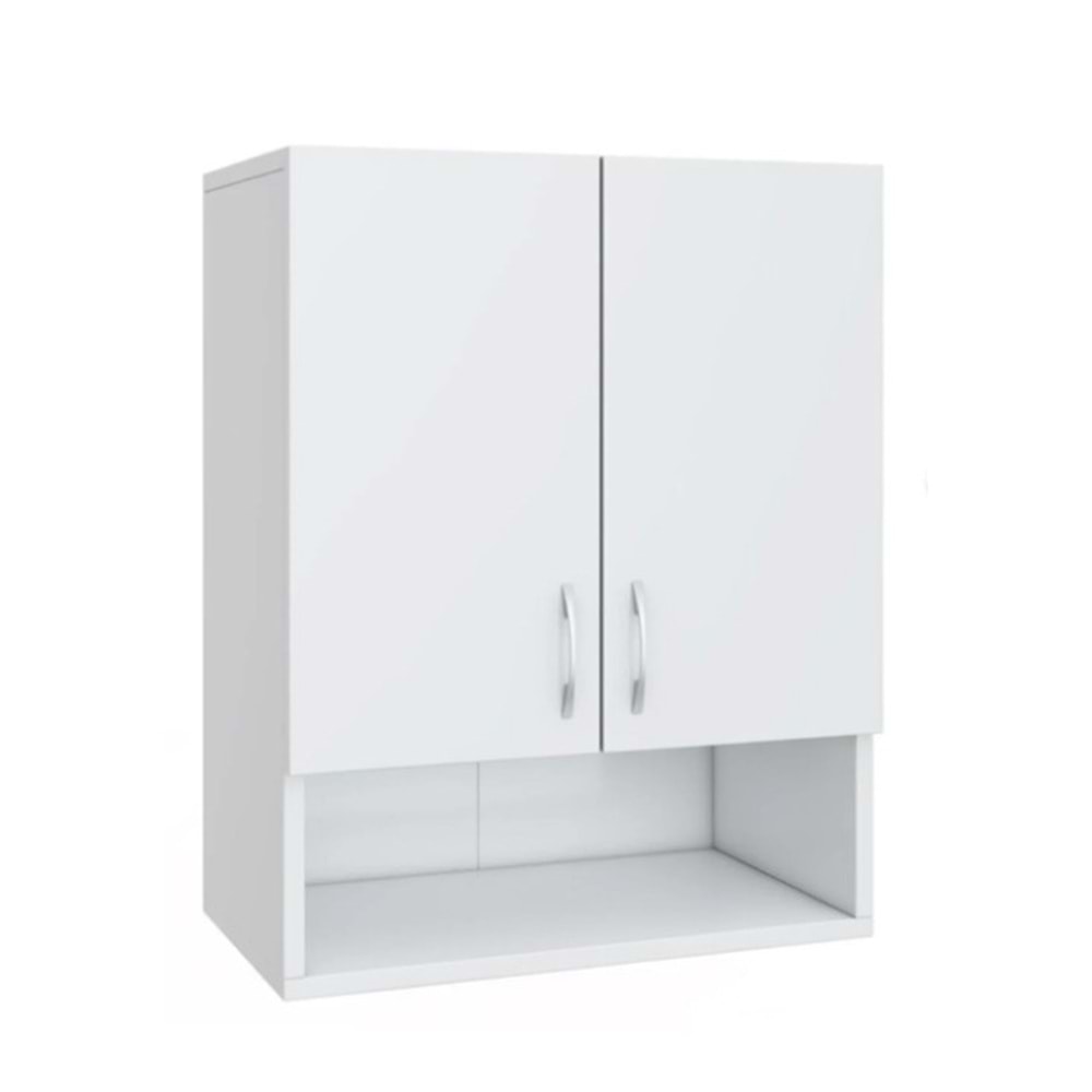 Çok Amaçlı Banyo Duvar Dolabı Kiler Dolabı Mdf