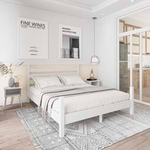 Urban Model Masif Ahşap Karyola -