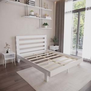 Urban New Model Modern Masif Ahşap Karyola