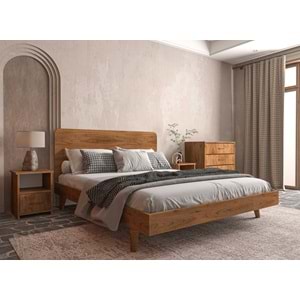 Softwood Ceviz Yatak Odası Seti