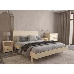 Softwood Vernik Yatak Odası Seti